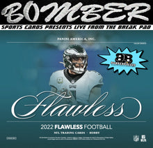 Load image into Gallery viewer, 🚨(NOW A FILLER) - (3 Entries/$200 ADDED - WEDNESDAY BREAK CREDIT FILL BONUS ESCALATOR!* AND No Hits Entered for Credit!) - 2022 Panini Flawless Football 2 Box Case Break - Pick Your Team #3 - Live 10/4/23
