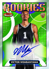 Load image into Gallery viewer, THURSDAY - 2023/24 Topps Finest Basketball Delight 5 Box Half Case Break - Pick Your Team #6 - Live 1/23/25
