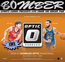 Load image into Gallery viewer, SUNDAY - 2024/25 Panini Donruss Optic Basketball Hobby 6 Box Half Case Break - Pick Your Team #2 - Live 8/24/25
