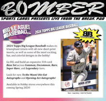 Load image into Gallery viewer, 2024 Topps Big League Baseball Hobby Box
