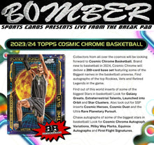 Load image into Gallery viewer, FRIDAY - 2023/24 Topps Cosmic Chrome Basketball 6 Box Half Case Break - Pick Your Team #3 - Live 12/27/24
