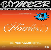 Load image into Gallery viewer, WEDNESDAY - 2024 Panini Flawless Football Hobby 1 Box Half Case Break - Pick Your Team #4 - Live 10/29/25
