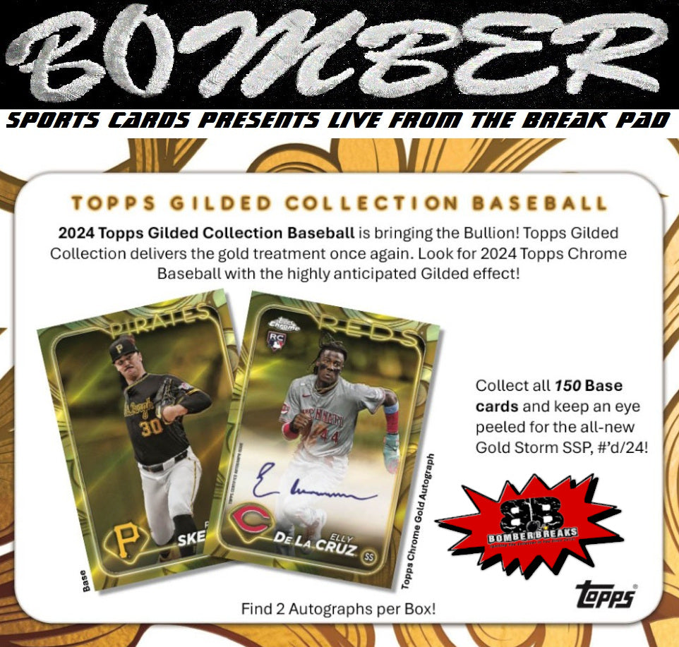 FRIDAY 2024 Topps Gilded Collection Baseball 6 Box Case Break Pick