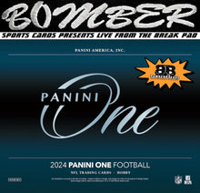 Load image into Gallery viewer, 9:30pm ET - 🚨(NOW A FILLER) - THURSDAY - 2024 Panini One Football Hobby 10 Box Half Case Break - Pick Your Team #6 - Live 9/11/25
