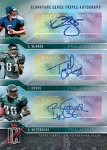 Load image into Gallery viewer, THURSDAY - 2024 Topps Signature Class Football Hobby 3 Box Half Case Break - Pick Your Team #8 - Live 12/11/25
