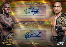 Load image into Gallery viewer, THURSDAY - 2024 Topps Gold Label UFC 2 Box Break - Random First Letter #4 - Live 12/26/24
