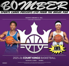 Load image into Gallery viewer, SUNDAY - 2025/26 Panini Court Kings Basketball 8 Box Half Case - Pick Your Team #5 - Live 8/16/26
