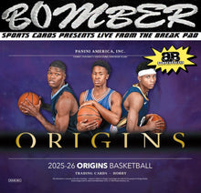 Load image into Gallery viewer, FRIDAY - 2025/26 Panini Origins Basketball Hobby 6 Box Half Case - Pick Your Team #2 - Live  8/28/26
