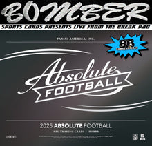 Load image into Gallery viewer, (⭐Code:  FALL20 saves 20%) - WEDNESDAY - 2025 Panini Absolute Football Hobby 6 Box Half Case Break - Pick Your Team #6 - Live 11/12/25
