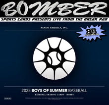 Load image into Gallery viewer, 7:20pm ET - (💰$50 Added) WEDNESDAY - 2025 Panini Boys of Summer Baseball 4 Box Half Case Break - Random Team #1 - Live 9/3/25

