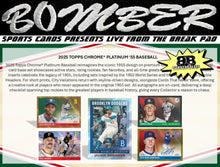 Load image into Gallery viewer, WEDNESDAY - 2025 Topps Chrome Platinum Baseball Hobby 6 Box Half Case Break - Pick Your Team #19 - Live 8/19/26

