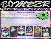 Load image into Gallery viewer, FRIDAY - 2025 Topps Cosmic Chrome Football Hobby 4 Box Half Case Break - Pick Your Team #3 - Live 6/19/26
