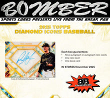 Load image into Gallery viewer, (Shipment Delay) WEDNESDAY - 2025 Topps Diamond Icons Baseball Hobby 1 Box Half Case Break - Pick Your Team #2 - Live 11/12/25
