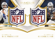 Load image into Gallery viewer, 🚨(NOW A FILLER - Giants, Patriots, Chargers In!) - SUNDAY - 2025 Panini Immaculate Football Hobby 6 Box Case Break - Pick Your Team #2 - Live 1/11/26

