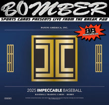 Load image into Gallery viewer, FRIDAY - 2025 Panini Impeccable Baseball Hobby 3 Box Case Break - Pick Your Team #2 - Live 9/5/25
