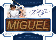 Load image into Gallery viewer, 7:20pm ET - 🚨(NOW A FILLER) - MONDAY - 2025 Panini National Treasures Baseball 4 Box Case Break - Pick Your Team #12 - Live 11/24/25
