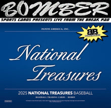 Load image into Gallery viewer, THURSDAY - 2025 Panini National Treasures Baseball 4 Box Case Break - Pick Your Team #17 - Live 12/17/25
