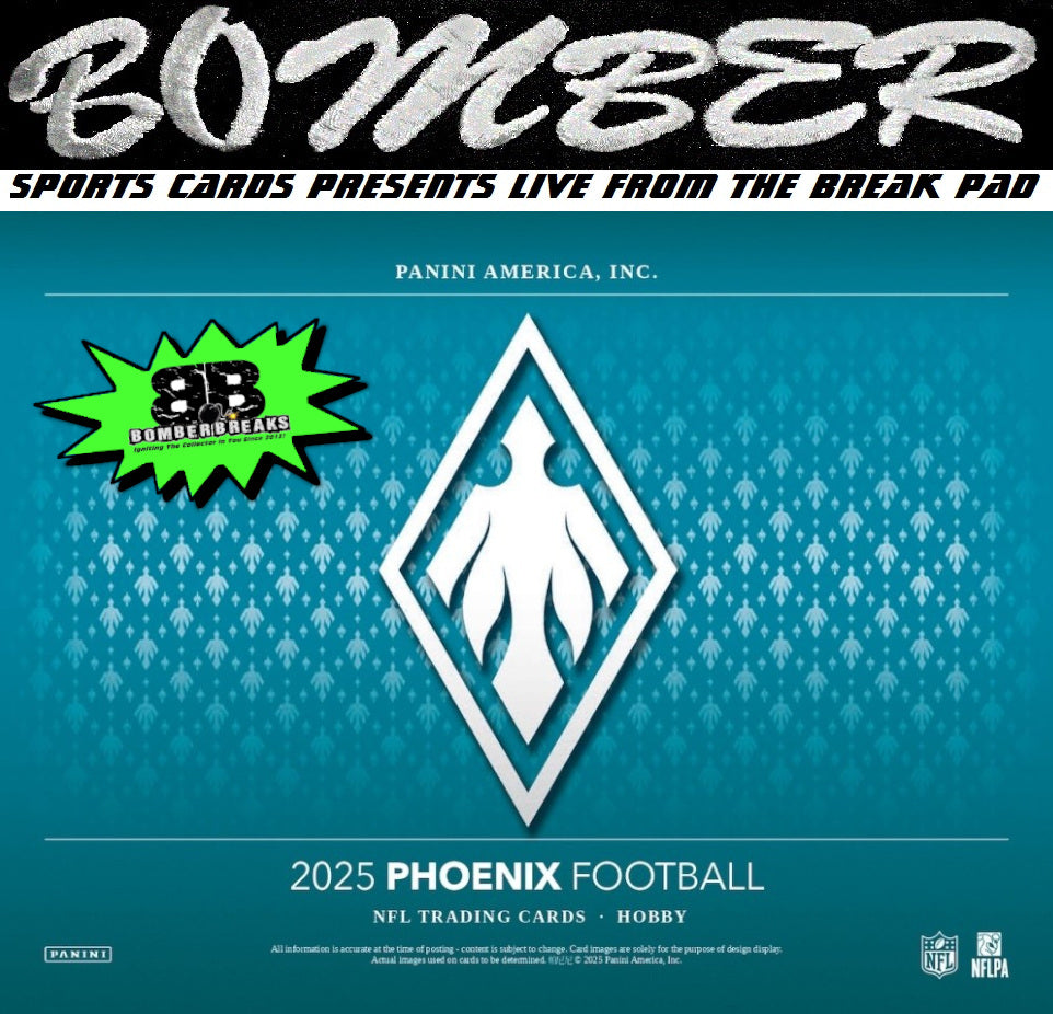 WEDNESDAY - 2025 Panini Phoenix Football Hobby 4 Box Break - Pick Your Team #4 - Live 11/12/25