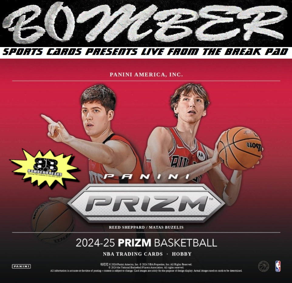 SUNDAY - 2024/25 Panini Prizm Basketball 4 Box Break - Pick Your Team #5 - Live 2/23/25