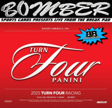Load image into Gallery viewer, SUNDAY - 2025 Panini Turn Four Racing 5 Box Half Case Break - Random Hit #2 - Live 10/19/25
