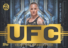Load image into Gallery viewer, WEDNESDAY - 2025 Topps UFC Knockout Hobby 2 Box Break - Random First Letter #2 - Live 10/29/25

