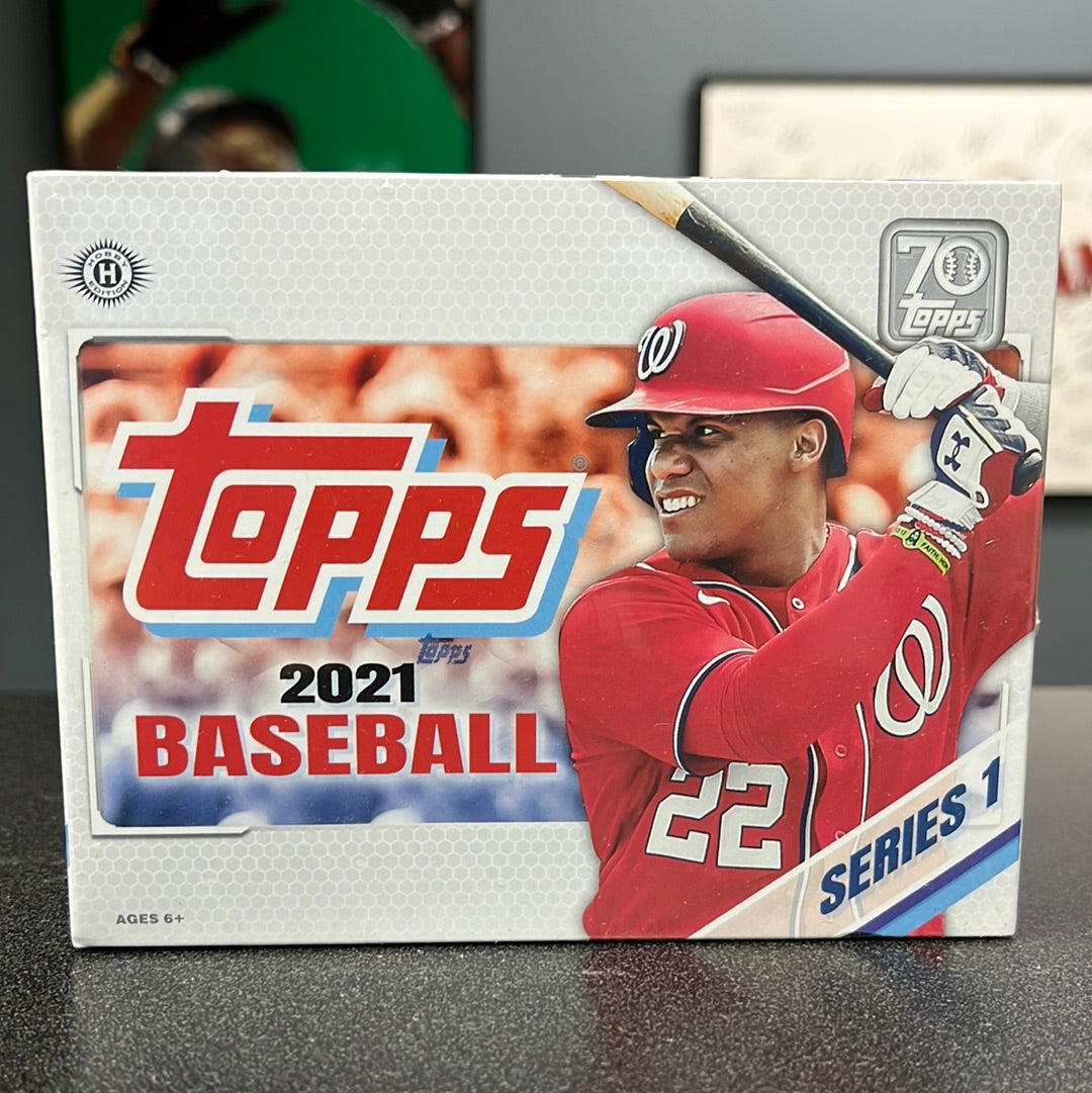 2021 Topps Series 1 Baseball Jumbo Box