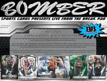 Load image into Gallery viewer, THURSDAY - 2025/26 Topps Chrome Black Basketball Hobby 4 Box Half Case Break - Pick Your Team #1 - Live 8/27/26
