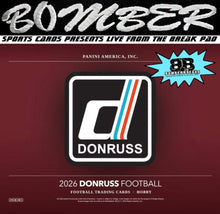 Load image into Gallery viewer, WEDNESDAY - 2026 Panini Donruss Football Hobby 6 Box Half Case Break Break - DOUBLE RANDOM TEAMS #2 - Live 10/28/26
