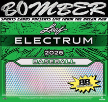Load image into Gallery viewer, 6:55pm ET - THURSDAY - 2026 Leaf Electrum Baseball Hobby 2-Box Break - Random Checklist #1  (20 Names Per Spot) - Live 10/1/26
