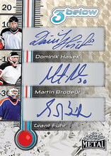 Load image into Gallery viewer, SUNDAY - 2026 Leaf Metal Hockey Hobby 3-Box Break - Random Checklist #1 (11 Per Spot) - Live 6/7/26
