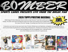 Load image into Gallery viewer, WEDNESDAY - 2026 Topps Pristine Baseball Hobby 6 Box Case - Pick Your Team #1 - Live 8/12/26
