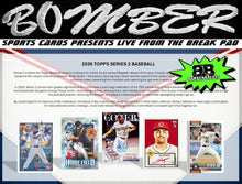 Load image into Gallery viewer, WEDNESDAY - 2026 Topps Series 2 Baseball Hobby 6 Box Half Case Break - Pick Your Team #2 - Live 6/10/26
