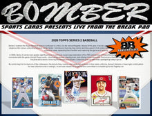 Load image into Gallery viewer, THURSDAY - 2026 Topps Series 2 Baseball Jumbo 3 Box Half Case Break - Pick Your Team #7 - Live 6/11/26
