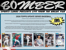 Load image into Gallery viewer, 9:45pm ET - 🚨(NOW A FILLER) - THURSDAY - 2026 Topps Update Series Baseball Hobby 6 Box Half Case Break - Pick Your Team #4 - Live 10/15/26
