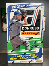 Load image into Gallery viewer, 2021 Panini Donruss Baseball Hobby Box
