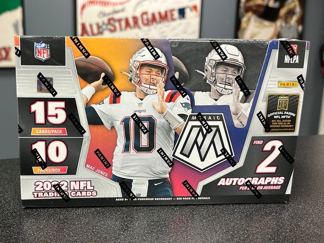 2022 Panini Mosaic Football Hobby Box