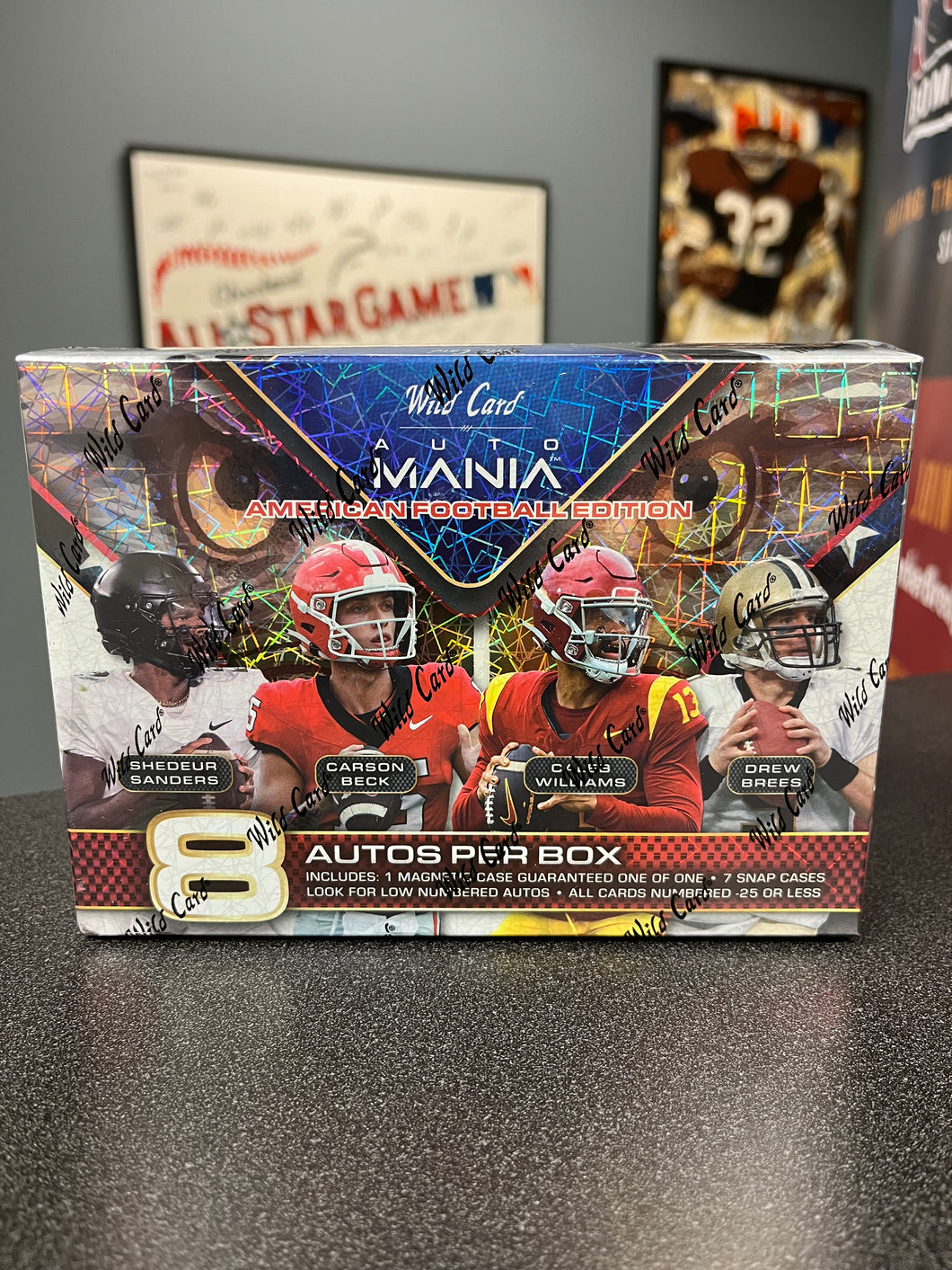 2024 Wild Card Auto Mania American Football Hobby Box