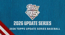Load image into Gallery viewer, 9:45pm ET - 🚨(NOW A FILLER) - THURSDAY - 2026 Topps Update Series Baseball Hobby 6 Box Half Case Break - Pick Your Team #4 - Live 10/15/26
