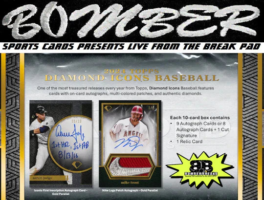 SUNDAY - 2024 Topps Diamond Icons Baseball 1 Box Break - Pick Your Team #5 - Live 2/23/25