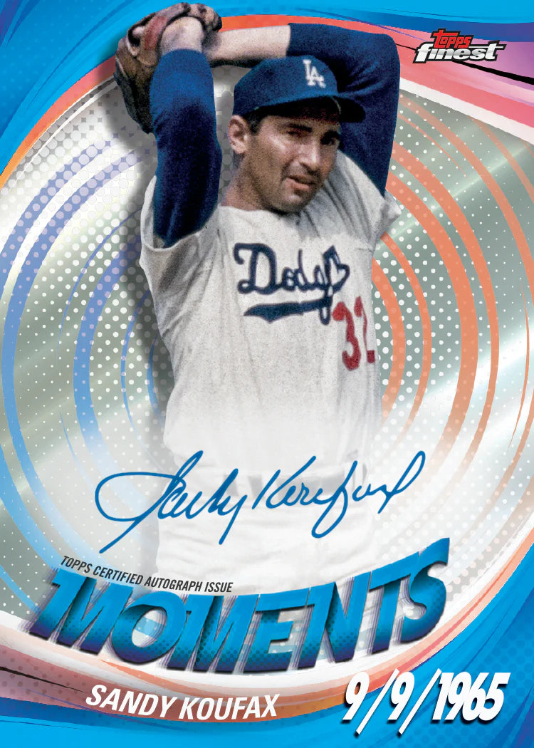 TUESDAY - 2025 Topps Finest Baseball Hobby 8 Box Case Break