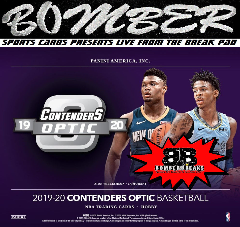 2019/20 Panini Contenders Optic Basketball Hobby Box