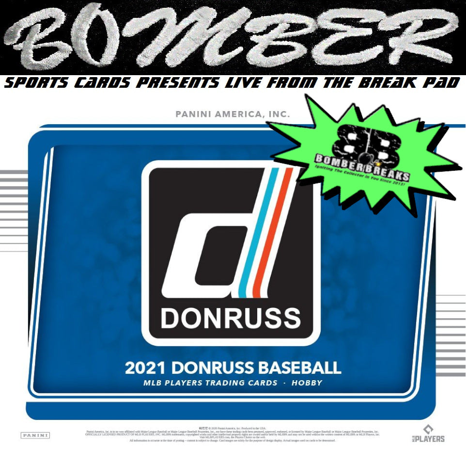 2021 Panini Donruss Baseball Hobby Box